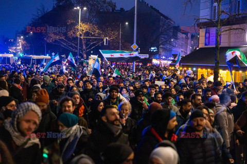 Reakcja świata na upadek reżimu w Syrii