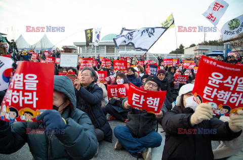 Koreańczycy domagają się impeachmentu prezydenta