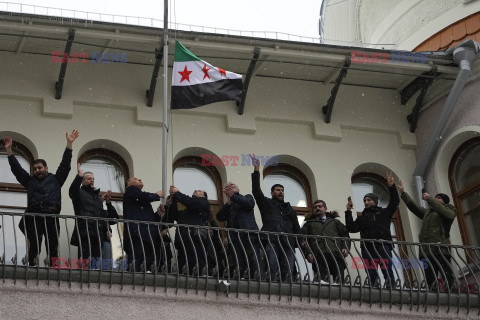 Reakcja świata na upadek reżimu w Syrii