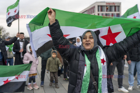 Reakcja świata na upadek reżimu w Syrii