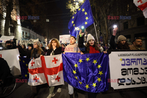 Proeuropejska demostracja w Tbilisi