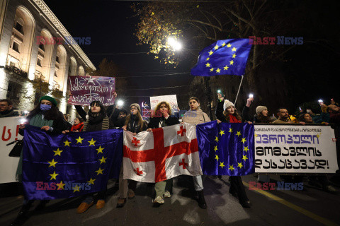 Proeuropejska demostracja w Tbilisi