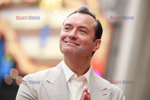 Jude Law uhonorowany gwiazdą na Hollywood Walk of Fame