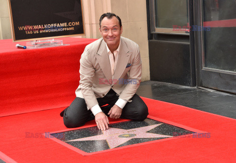 Jude Law uhonorowany gwiazdą na Hollywood Walk of Fame