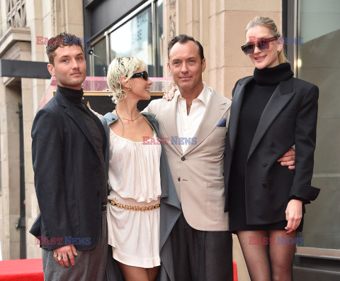 Jude Law uhonorowany gwiazdą na Hollywood Walk of Fame