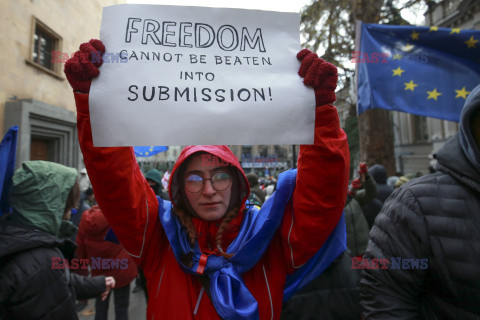 Proeuropejska demostracja w Tbilisi