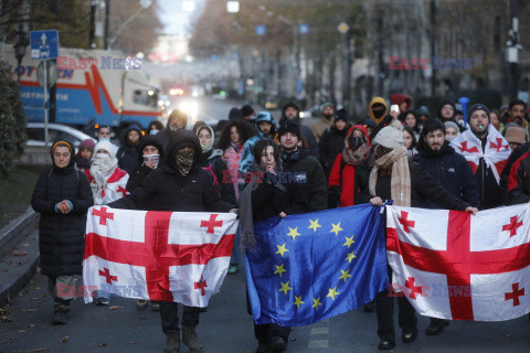 Proeuropejska demostracja w Tbilisi