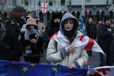 Proeuropejska demostracja w Tbilisi