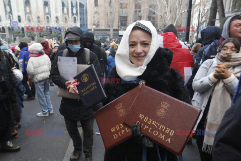 Proeuropejska demostracja w Tbilisi