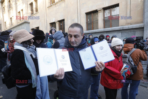 Proeuropejska demostracja w Tbilisi