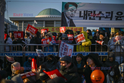 Koreańczycy domagają się impeachmentu prezydenta