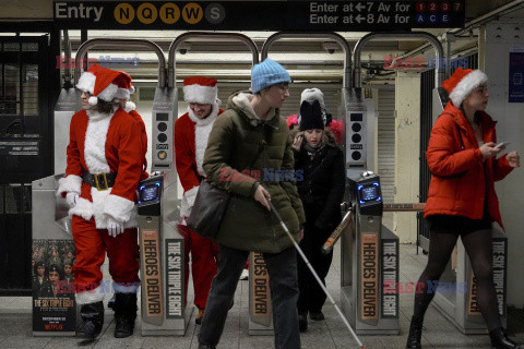 SantaCon w Nowym Jorku