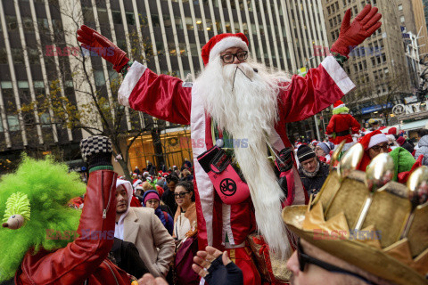 SantaCon w Nowym Jorku