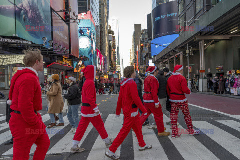 SantaCon w Nowym Jorku