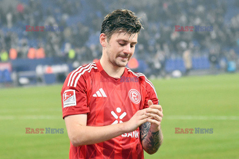 Dawid Kownacki z golem w meczu z Schalke 04