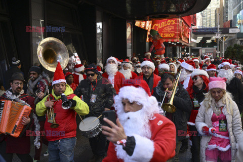 SantaCon w Nowym Jorku