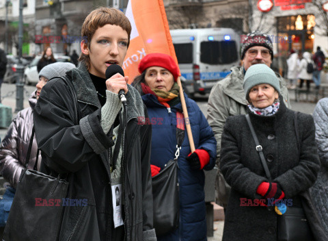 Stop faszyzmowi - pikieta w Krakowie