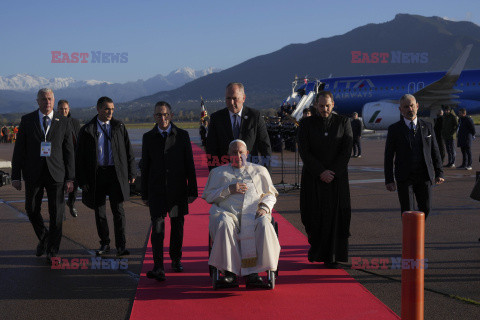 Papież Franciszek na Korsyce