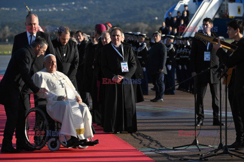 Papież Franciszek na Korsyce