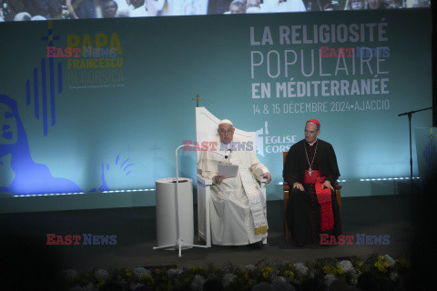 Papież Franciszek na Korsyce