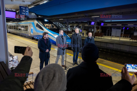 Pierwsze Pendolino Szczecin - Warszawa