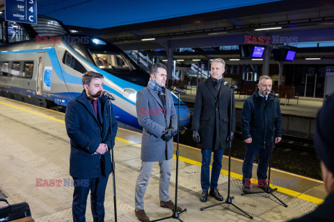 Pierwsze Pendolino Szczecin - Warszawa