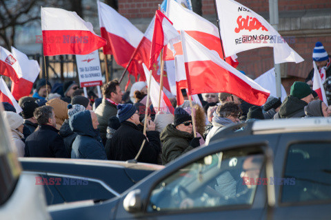 Protest Tak dla edukacji! Nie dla deprawacji! w Gdańsku