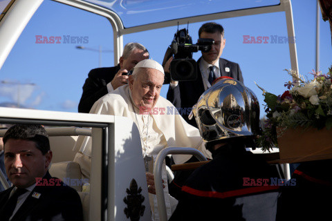 Papież Franciszek na Korsyce