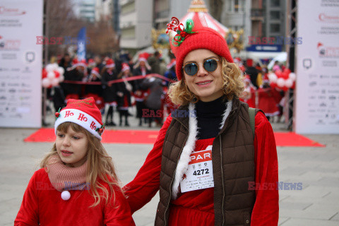 Charytatywny bieg Mikołajów w Kosowie