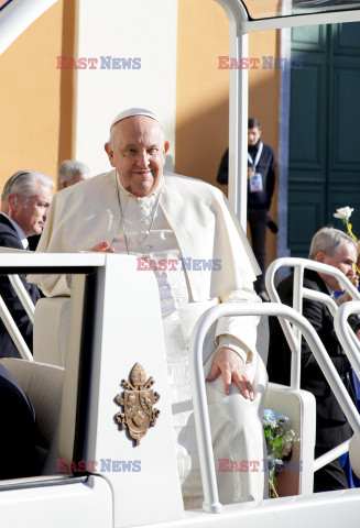 Papież Franciszek na Korsyce