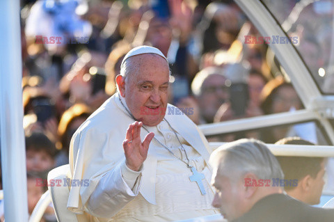 Papież Franciszek na Korsyce