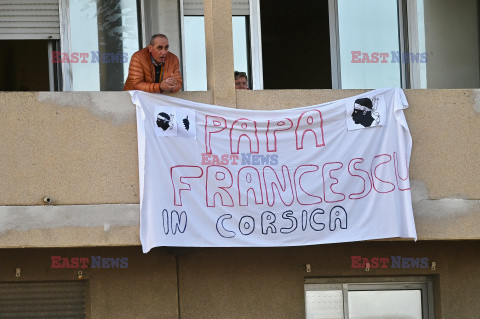 Papież Franciszek na Korsyce