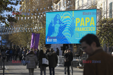 Papież Franciszek na Korsyce