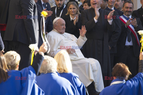 Papież Franciszek na Korsyce