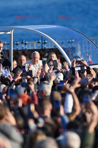 Papież Franciszek na Korsyce