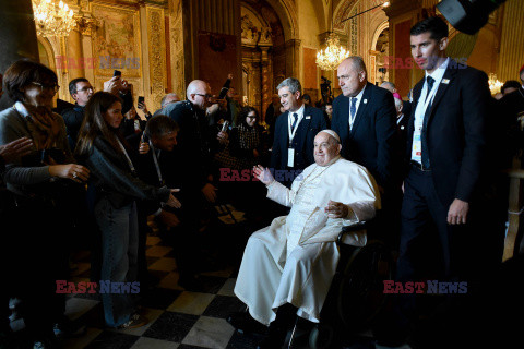 Papież Franciszek na Korsyce