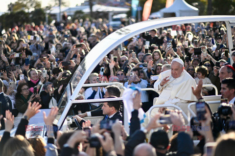 Papież Franciszek na Korsyce