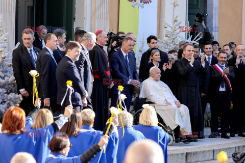 Papież Franciszek na Korsyce