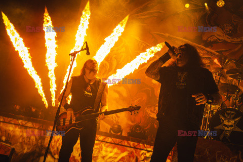 Kreator, Anthrax, Testament w Spodek, Katowice