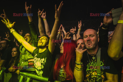 Kreator, Anthrax, Testament w Spodek, Katowice