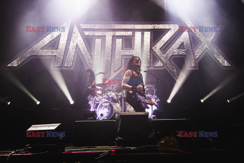 Kreator, Anthrax, Testament w Spodek, Katowice