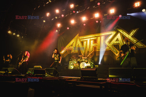 Kreator, Anthrax, Testament w Spodek, Katowice