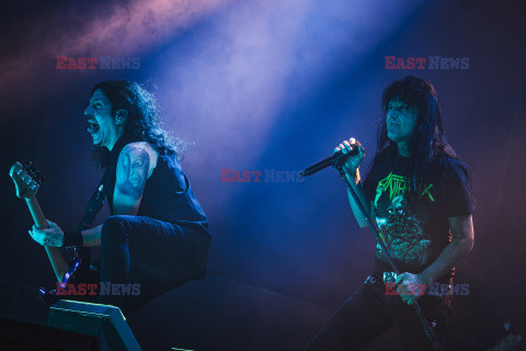 Kreator, Anthrax, Testament w Spodek, Katowice