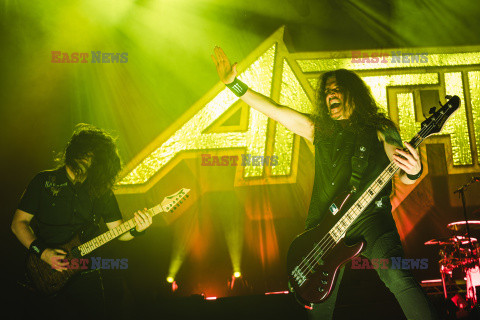 Kreator, Anthrax, Testament w Spodek, Katowice