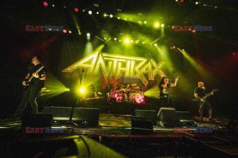 Kreator, Anthrax, Testament w Spodek, Katowice