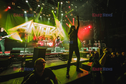 Kreator, Anthrax, Testament w Spodek, Katowice