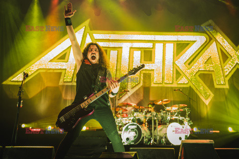 Kreator, Anthrax, Testament w Spodek, Katowice