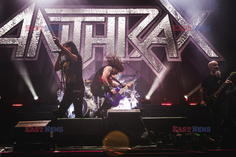 Kreator, Anthrax, Testament w Spodek, Katowice