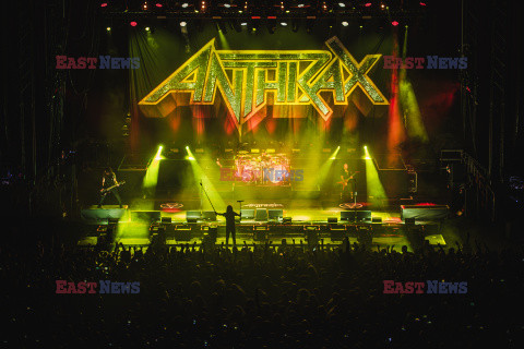 Kreator, Anthrax, Testament w Spodek, Katowice