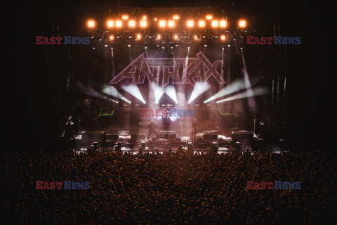 Kreator, Anthrax, Testament w Spodek, Katowice